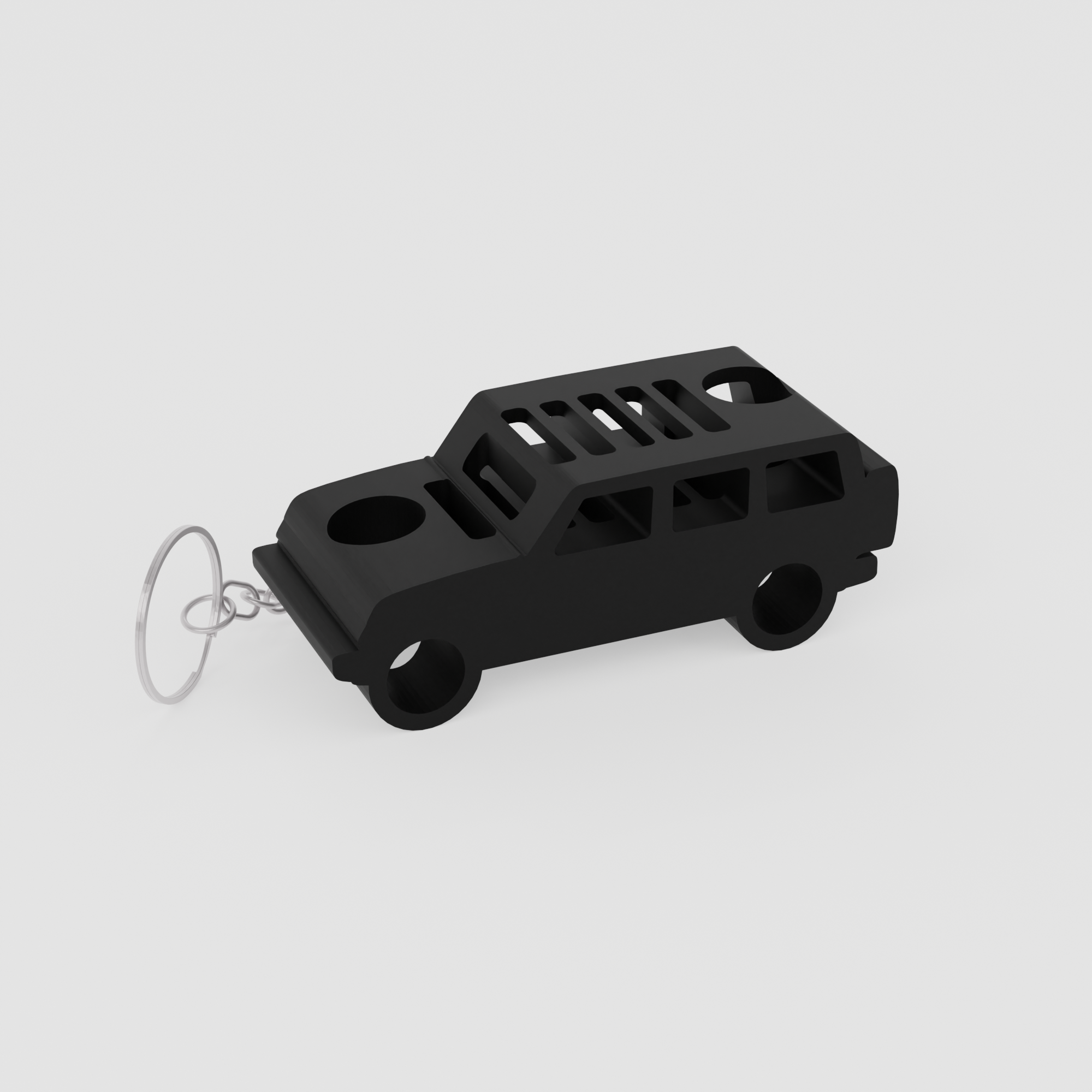 Jeep Dual View Keychain