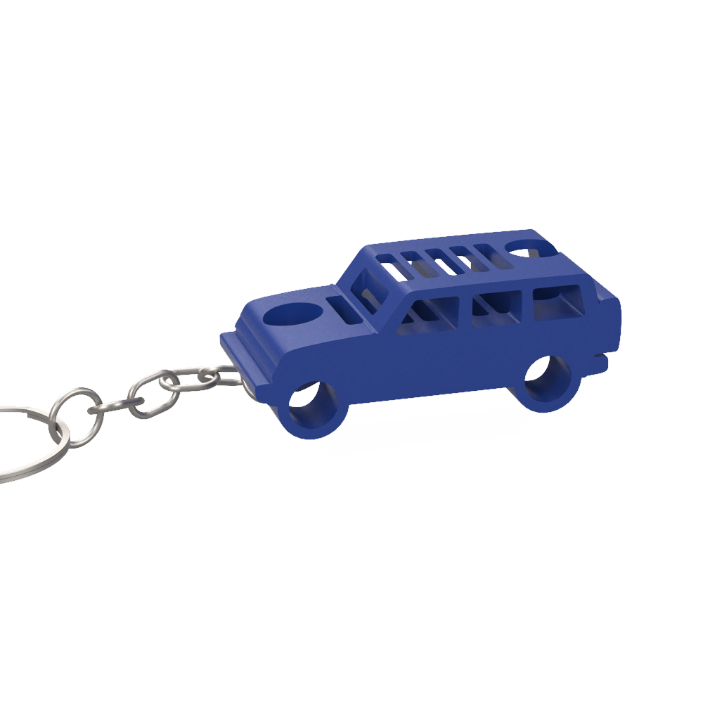 Jeep - Dual View Keychain