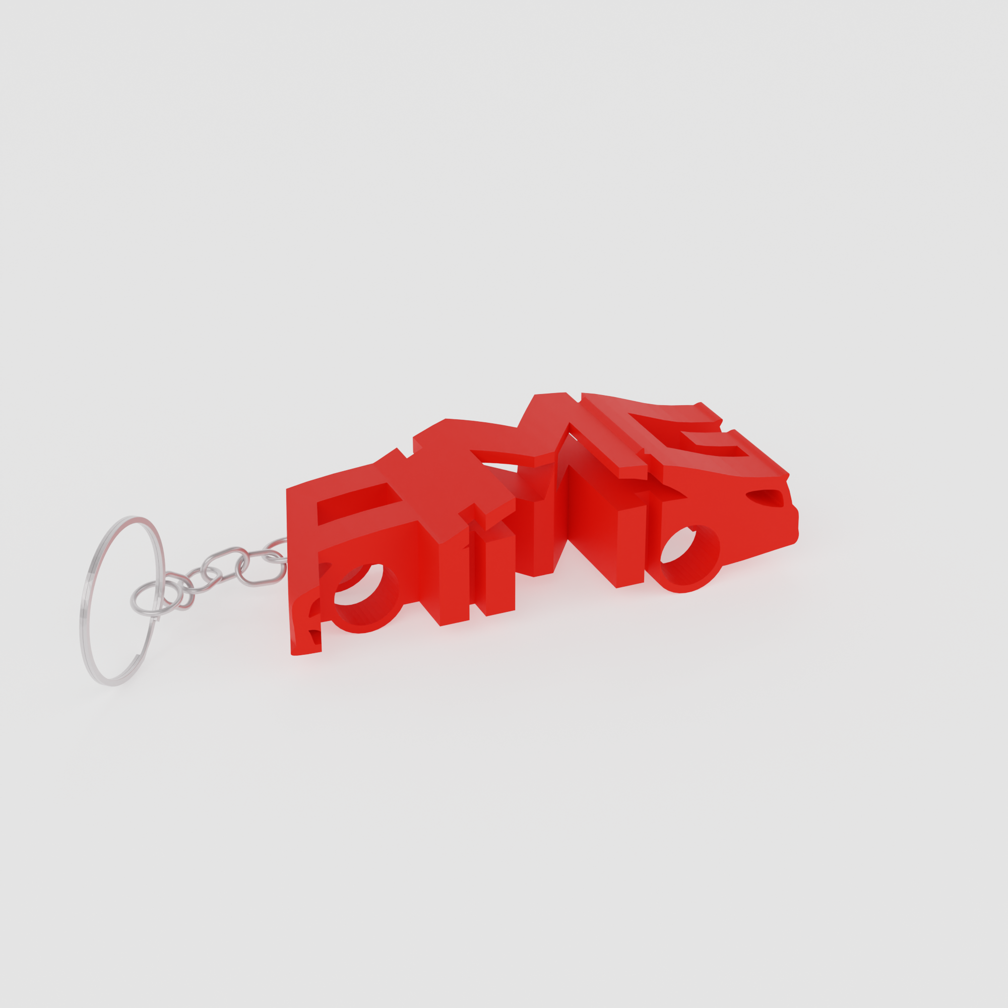 Mercedes-Benz AMG Dual View Keychain